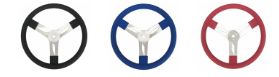 Quick Car - QuickCar 15" Dished Aluminum Steering Wheel