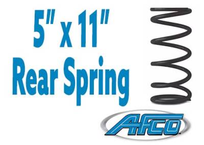 Shocks and Springs - AFCO Springs  - 5" x 11" Rear Springs 