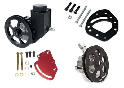 Dirt Track Racing  - Steering Components  - Power Steering Pumps and Brackets 