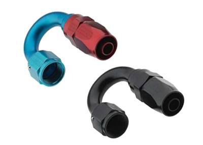 Fittings - RE-USEABLE PRO-FLOW HOSE ENDS - 180 Degree Fittings 